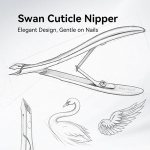 Swan Cuticle Nipper Tools & Accessories BORN PRETTY