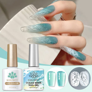 Ocean Wave Nail Gel Set 10ml Gel Nail Polish BORN PRETTY Set 5