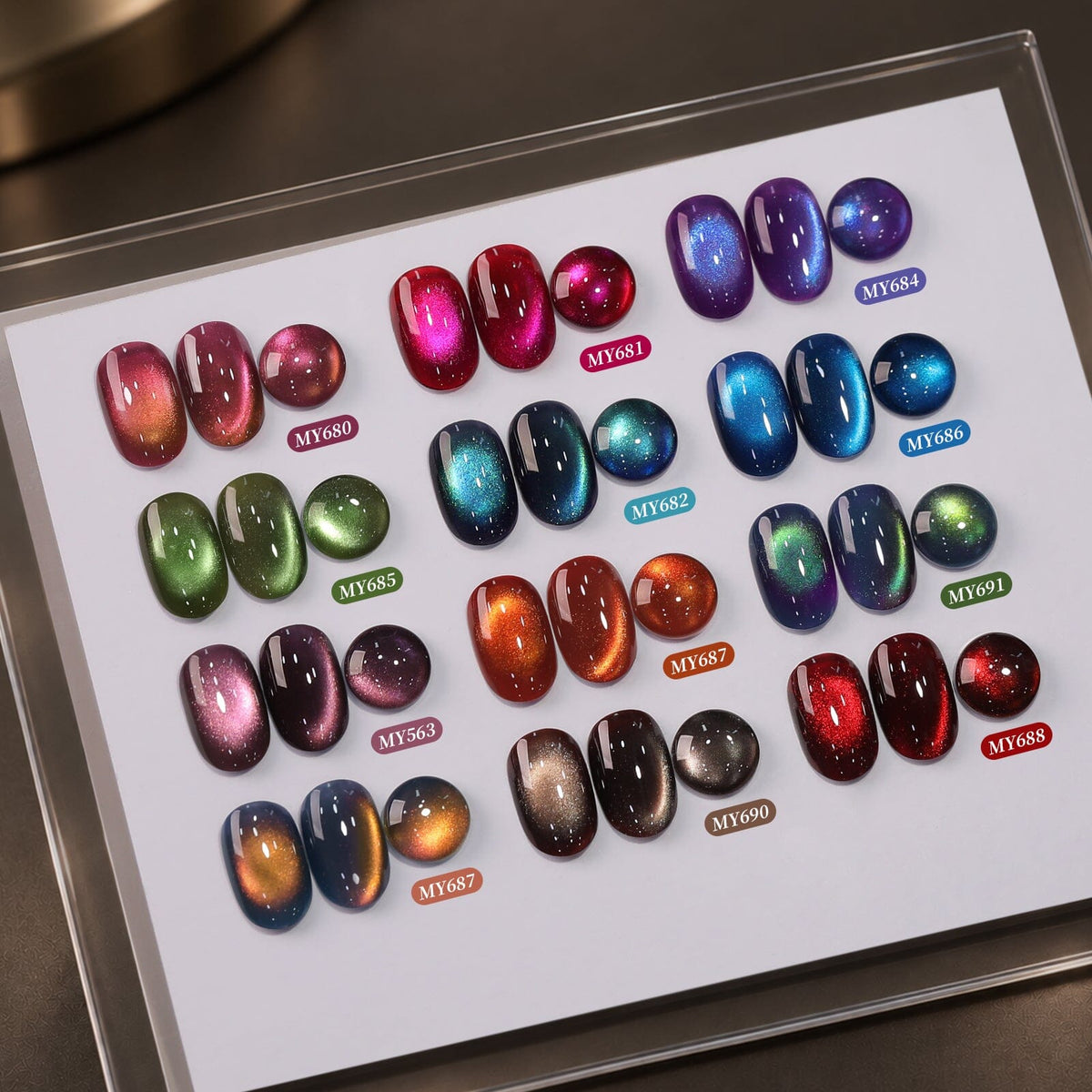 Colored Cat Magnetic Gel MY563-MY691 15ml Gel Nail Polish BORN PRETTY