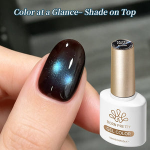 Colored Cat Magnetic Gel Salted Cocoa 10ml Gel Nail Polish BORN PRETTY