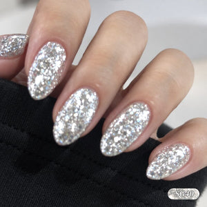 2pcs Set Glitter Gel SG40 & Cat Magnetic Gel MY03 10ml Gel Nail Polish BORN PRETTY