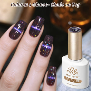 Glitter Cat Magnetic Gel MY568 Alkaid Purple 10ml