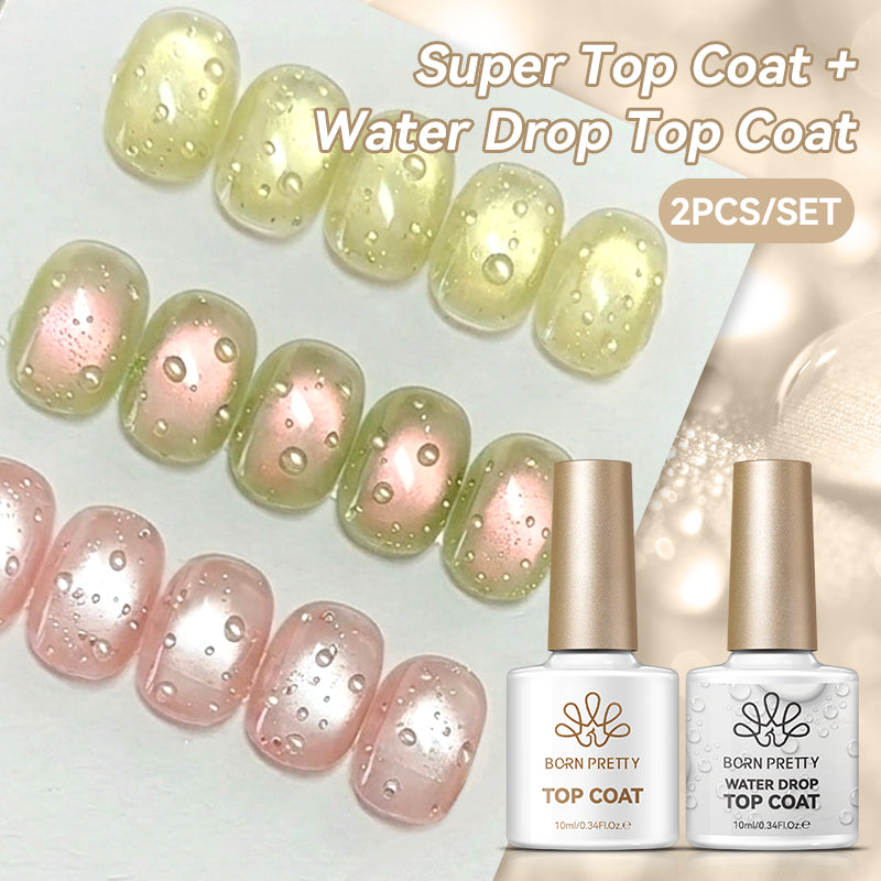 Water Drop Top Coat Set