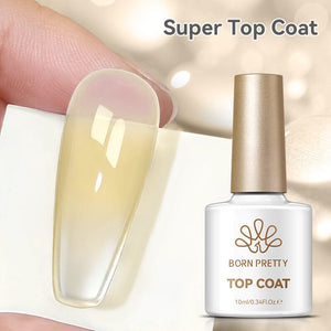 Water Drop Top Coat & Cat Magnetic Gel MY06 Base & Top Coat BORN PRETTY