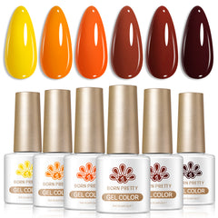 6 Colors Gel Set S63 Fifth Avenue 7ml