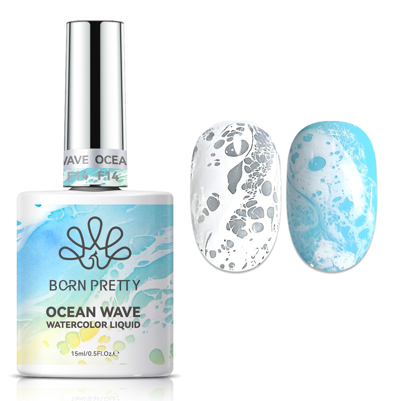 Ocean Wave Watercolor Liquid Set 15ml