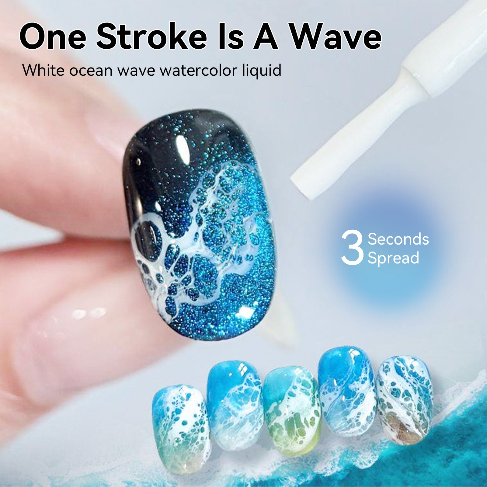 Ocean Wave Watercolor Liquid 15ml