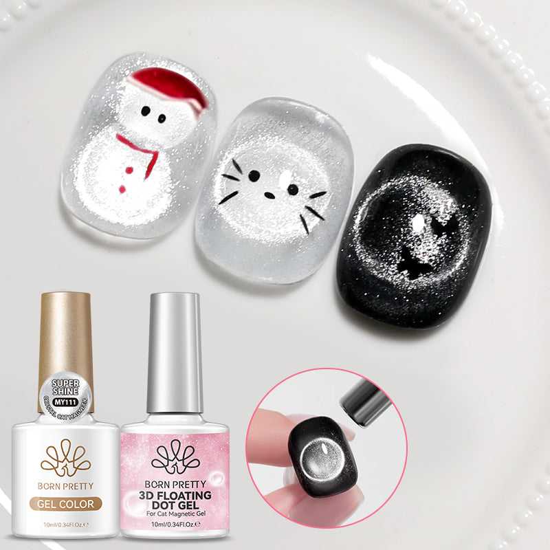 3D Floating Dot Gel & Magnetic Gel Set #02 10ml