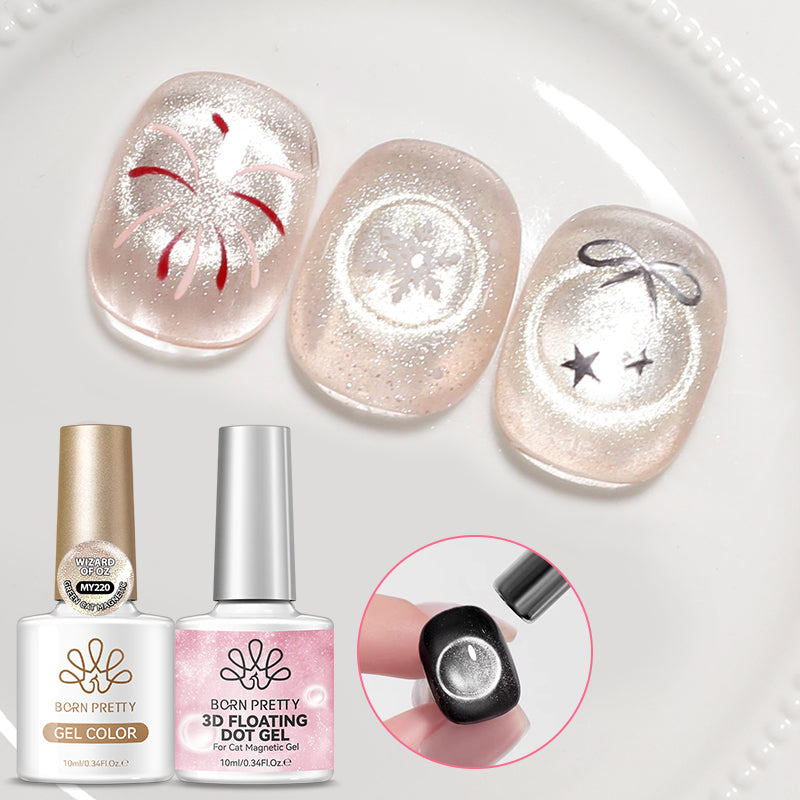 3D Floating Dot Gel & Magnetic Gel Set #03 10ml