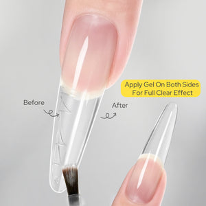 300pcs Long Oval Nail Tips