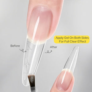 300pcs Long Oval Nail Tips Nail Tips BORN PRETTY