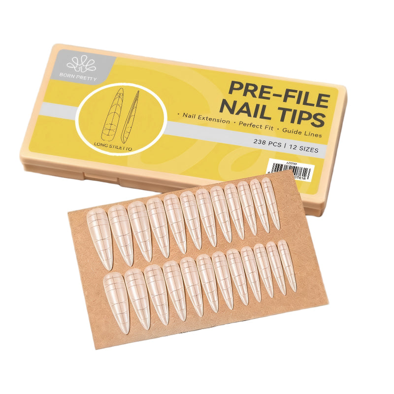 238pcs Long Stiletto Nail Tips