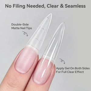 238pcs Long Stiletto Nail Tips Nail Tips BORN PRETTY