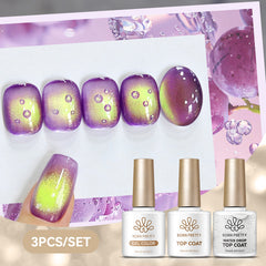 Water Drop Top Coat & Cat Magnetic Gel MY270