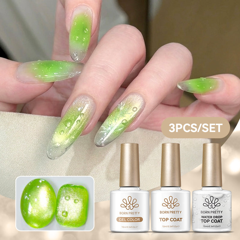 Water Drop Top Coat & Cat Magnetic Gel MY291