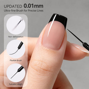 Black Liner Gel 15ml Gel Nail Polish BORN PRETTY