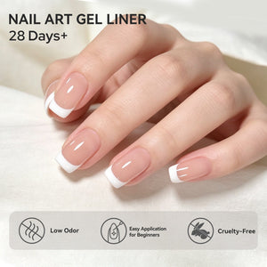 White Liner Gel 15ml Gel Nail Polish BORN PRETTY