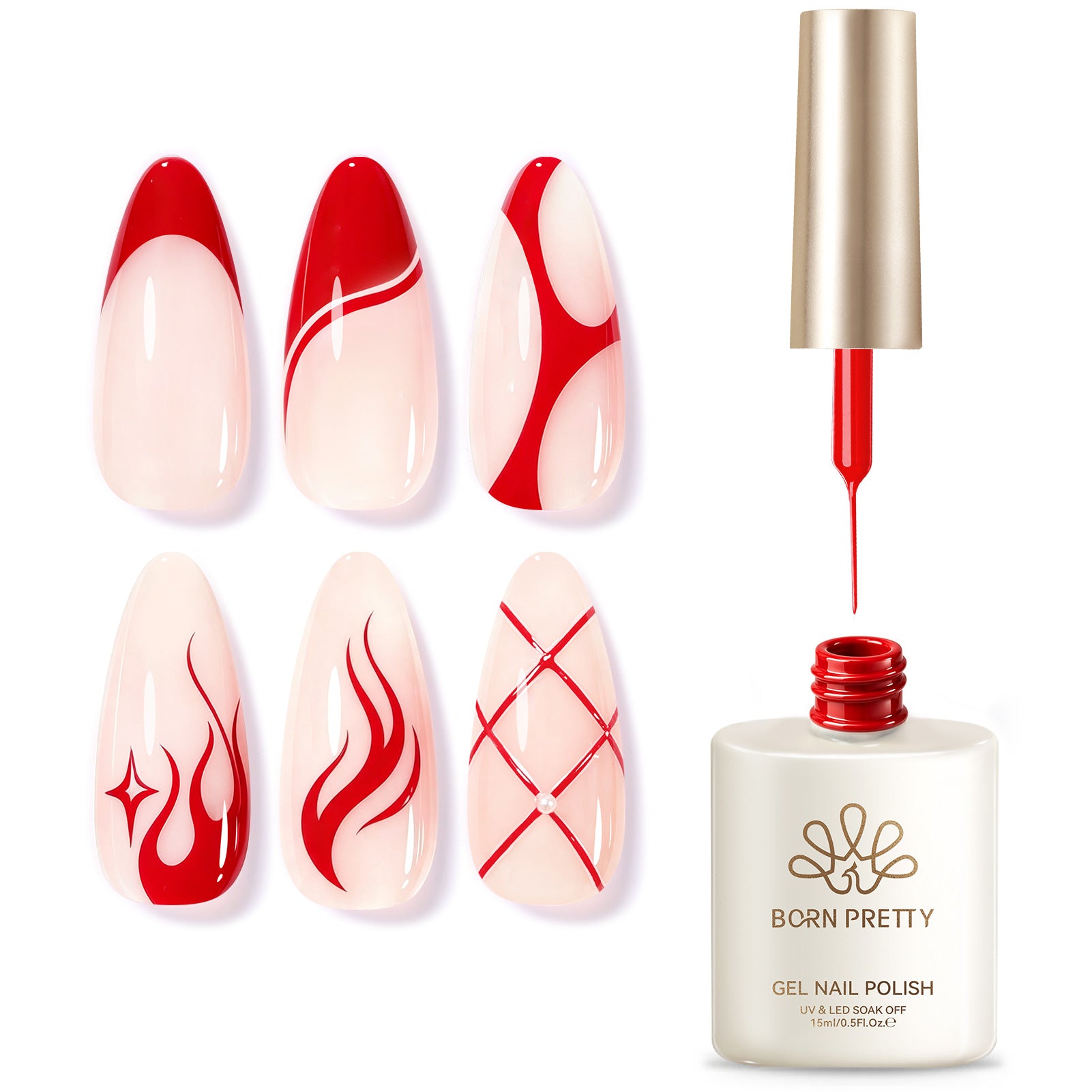 Bright Red Liner Gel 15ml