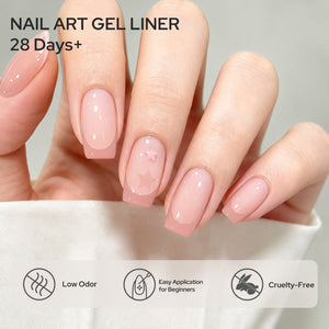 Nude Pink Liner Gel 15ml Gel Nail Polish BORN PRETTY