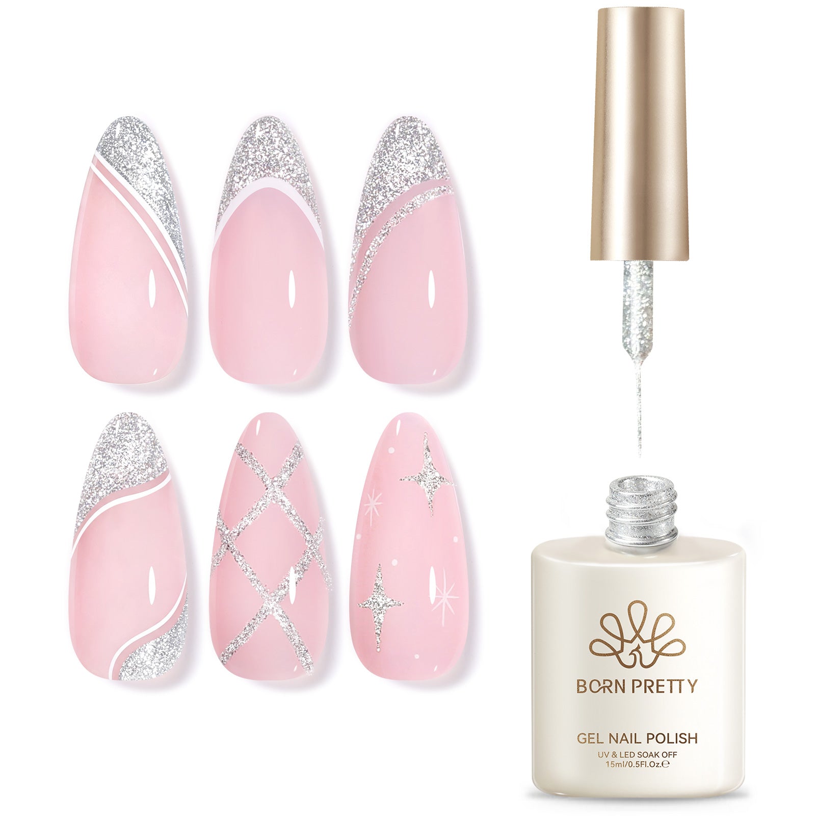 Platinum Silver Liner Gel 15ml