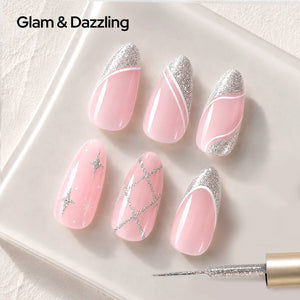 Platinum Silver Liner Gel 15ml Gel Nail Polish BORN PRETTY