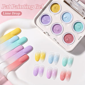6 Colors Pat Painting Gel