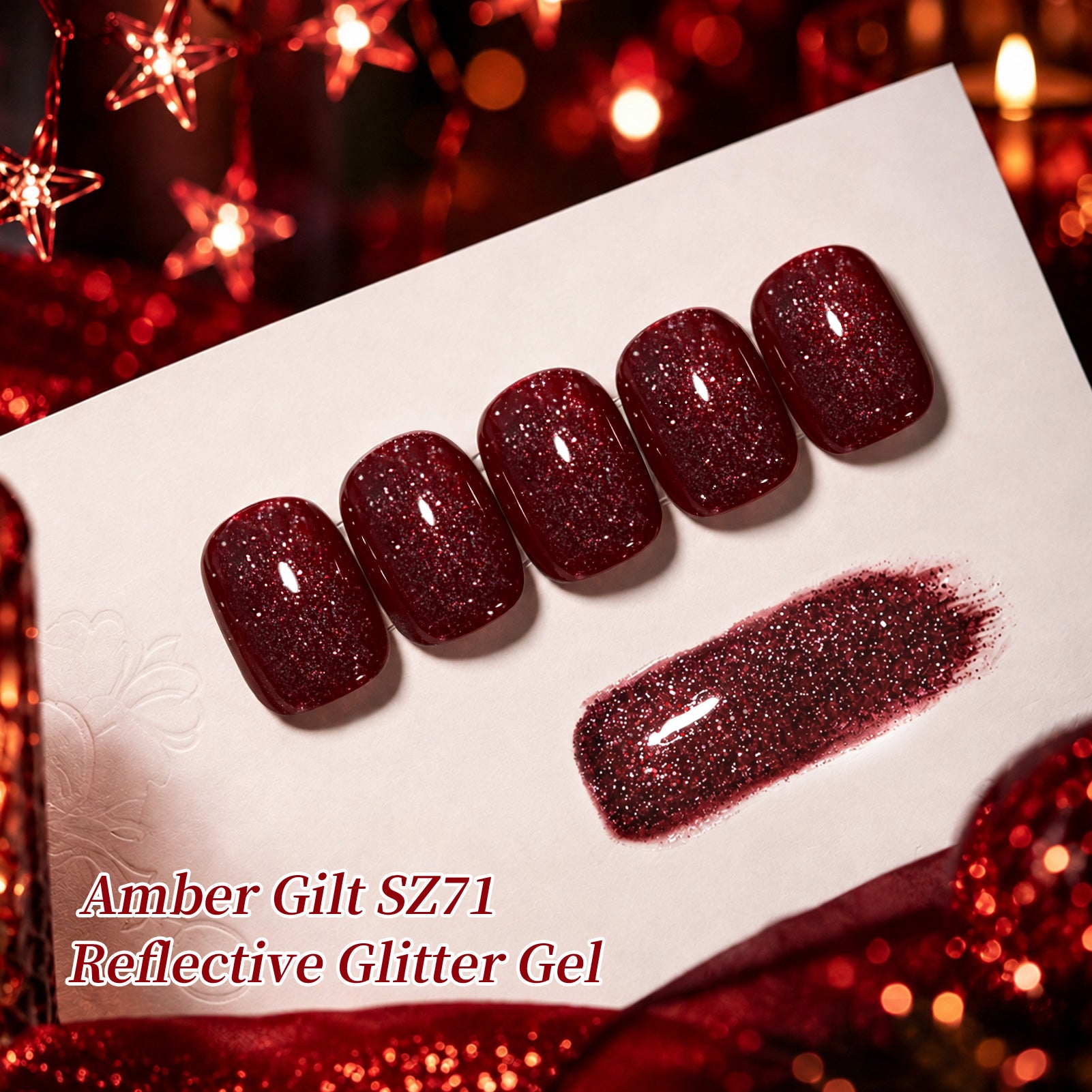 Reflective Gel SZ71 Amber Gilt 15ml