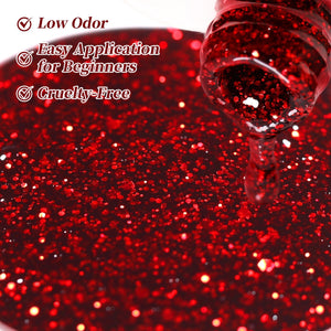 Glitter Gel SG55 Aged Vintage 15ml Gel Nail Polish BORN PRETTY