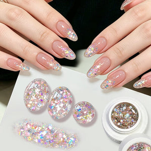 Sequins Gel SG41 Starburst 5ml Gel Nail Polish BORN PRETTY