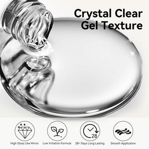 2 Bottles Super Top Coat 15ml Base & Top Coat BORN PRETTY