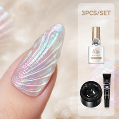 Aurora Shell - 3pcs Gel Set
