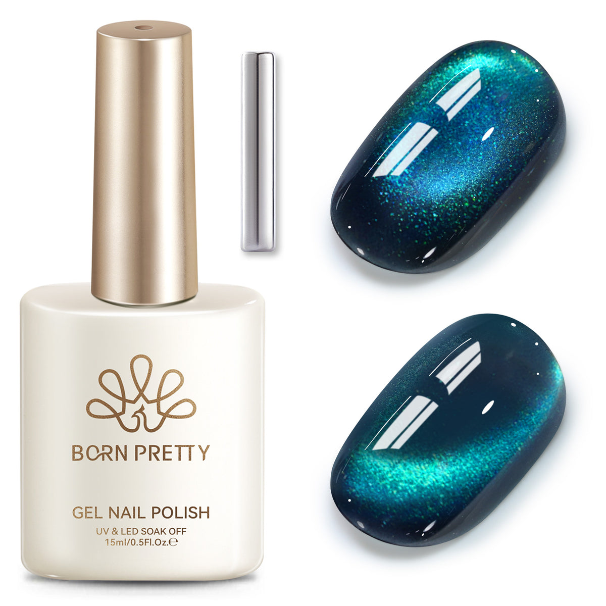 Colored Cat Magnetic Gel MY682 Teal Turquoise 15ml