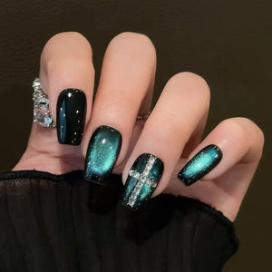 Colored Cat Magnetic Gel MY682 Teal Turquoise 10ml Gel Nail Polish BORN PRETTY