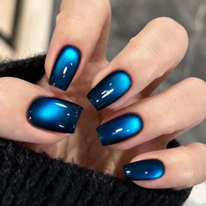 Colored Cat Magnetic Gel MY686 Dark Ocean Blue 10ml Gel Nail Polish BORN PRETTY