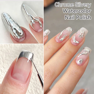 2pcs Set Watercolor Nail Polish & Sculpting Gel Nail Polish BORN PRETTY