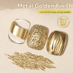 Metal Gold Watercolor Nail Polish 15ml Nail Polish BORN PRETTY