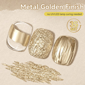 Metal Gold Watercolor Nail Polish 15ml