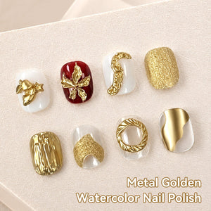 2pcs Set Watercolor Nail Polish & Sculpting Gel Nail Polish BORN PRETTY