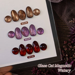Glass Cat Magnetic Gel MY699 Watery 15ml Gel Nail Polish BORN PRETTY