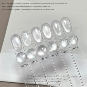 Water Light Cat Magnetic Gel MY701 Super White 10ml