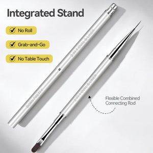 2-in-1 Oval & Liner Builder Pen Tools & Accessories BORN PRETTY