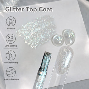 Glitter Top Coat 15ml Base & Top Coat BORN PRETTY