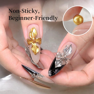 Gold Silver 5D Sculpting Gel & Carving Pen Gel Nail Polish BORN PRETTY