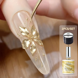 2er-Set Aquarell-Nagellack & Modelliergel
