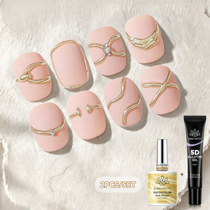2er-Set Aquarell-Nagellack & Modelliergel
