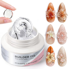 Non‑Stick Hand Builder Gel Clear #01 30g