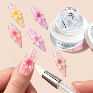 Non‑Stick Hand Builder Gel Clear #01 30g