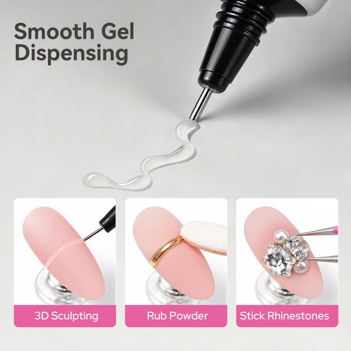 Strong Adhesive Nail Rhinestone Glue 15ml