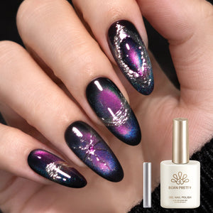 Colored Cat Magnetic Gel MY723 Mohe Nocturne 15ml Gel Nail Polish BORN PRETTY