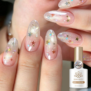 Glitter Cat Magnetic Gel MY726 Starry Sky 10ml Gel Nail Polish BORN PRETTY